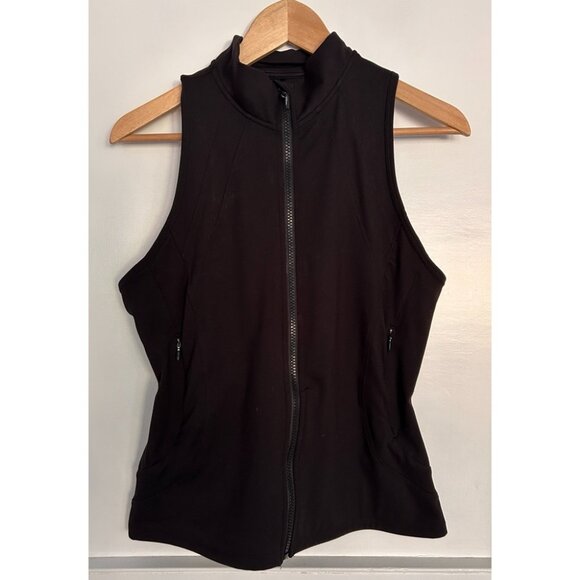 Women’s Black Kyodan Double Lined Vest in Size Medium - Picture 1 of 8